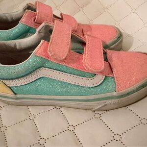 Vans kids Glitter skate school.